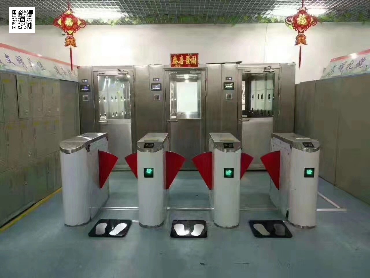 某车间风淋门禁项目
